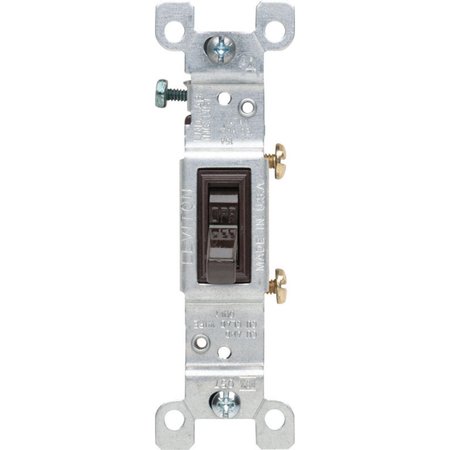 LEVITON Switch Grnd Sp 15A Brown 01451-002